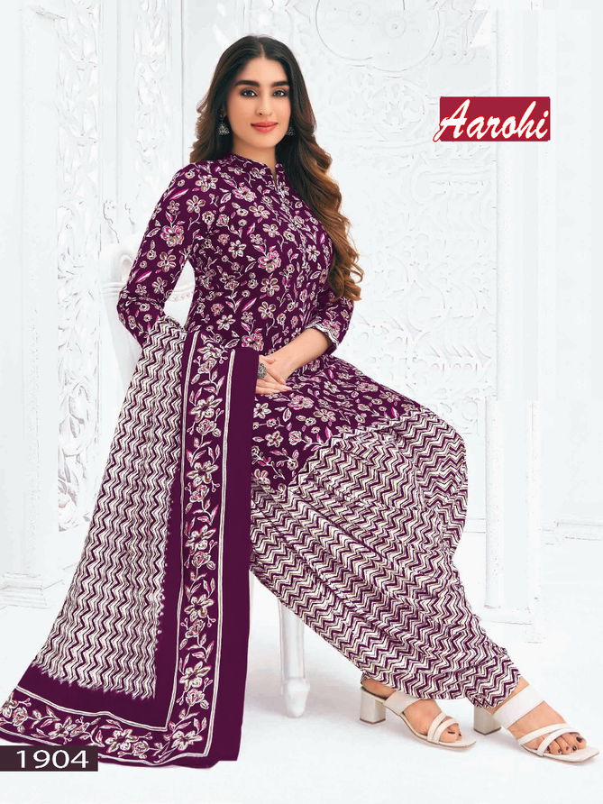 Aarohi Vol 19 By Vandana C Printed Cotton Dress Material Wholesale Shop In Surat
